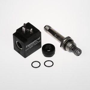 HYDRAULIC VALVE FOR DOUBLE HYDRAULIC PUMP WITH 24V COIL
