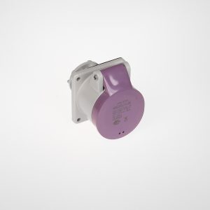 2 PIN LOW VOLTAGE PANEL MOUNT SOCKET 16A 20-25V SCAME