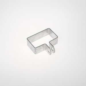 GALV. BAND STEEL CLAMP FOR (W)50 X (H)80 MM GIRDER - 1 X M6 BOLT