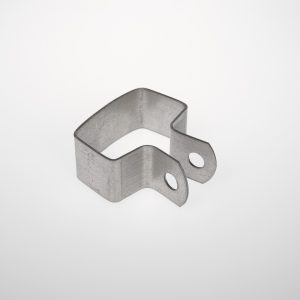 GALV. BAND STEEL CLAMP FOR (W)50 X (H)30 MM GIRDER - 1 X M8 BOLT