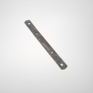STEEL CONNECTION STRIP 20 X 220 X 5 MM 2 X Ø9 MM AND 2 X Ø6.5 MM