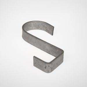 20 X 3 MM BAND STEEL HOOK H=90 MM