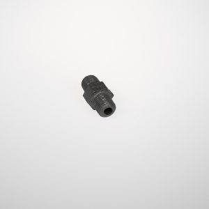 HEX EQUAL NIPPLE MALE (BLACK) 3/8"