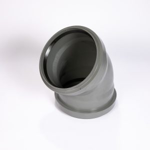 ELBOW 45 DEG 1 X RUBBER 400MM