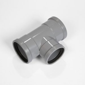 TEE 90 DEG 3 X RUBBER 125 X 110MM