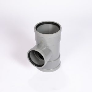 TEE 90 DEG 3 X RUBBER 160 X 125MM