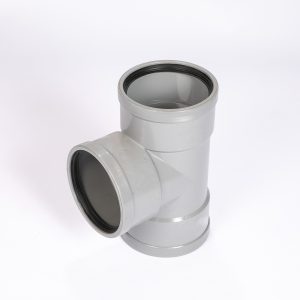 TEE 90 DEG 3 X RUBBER 160 X 160MM