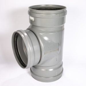 TEE 90 DEG 3 X RUBBER 400 X 400MM