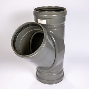 TEE 45 DEG 3 X RUBBER 400 X 250MM