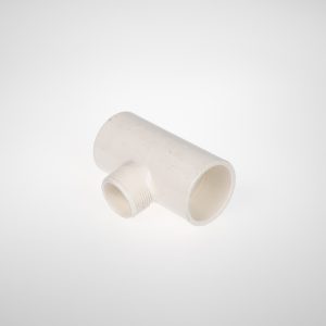 PVC TEE 90 DEG 50MM X 1 1/4" 10 BAR - WHITE
