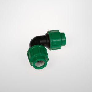 PE ELBOW 90 DEG 25MM 10 BAR
