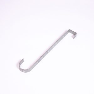 GALV. BAND STEEL HOOK FOR PIPE 75MM