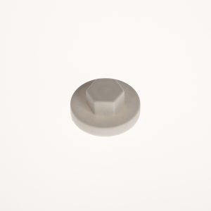 NYLON HEX BOLT CAP 8 MM WHITE