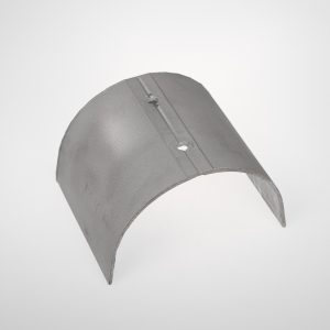 ALUMINIUM END STOP FOR 4-SIDED BOAL GUTTER H80MM