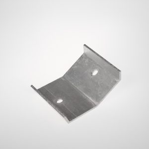 ALUMINIUM GUTTER FIXING PLATE - STEEL POST TO GUTTER