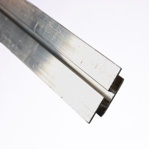 GLASS STACKING H-STRIPS 37/390 MM ALUM.