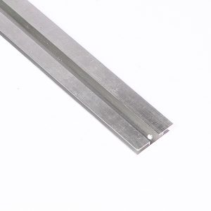 GLASS STACKING H-STRIPS 43/610 MM ALUM.