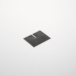 STL. GLASS HOLDING PLATE 0.65 X 27 X 35 MM