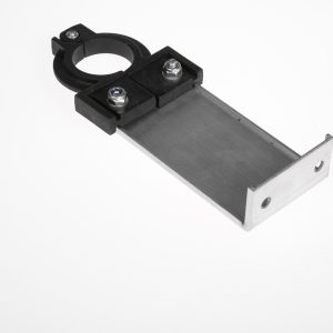 ANGLED SLIDE BEARING PLATE EZ-FIT B1"H150L185MM - ALUMINIUM